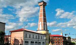 Пожарная каланча в Рыбинске
